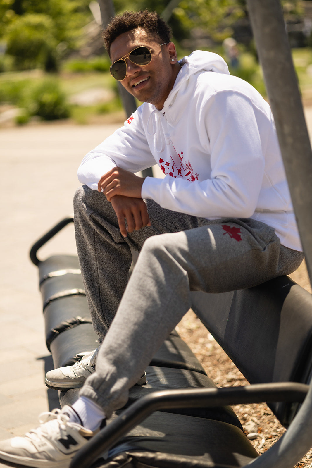 Blue Mountain Canada Day Sweatpants - Adult Unisex