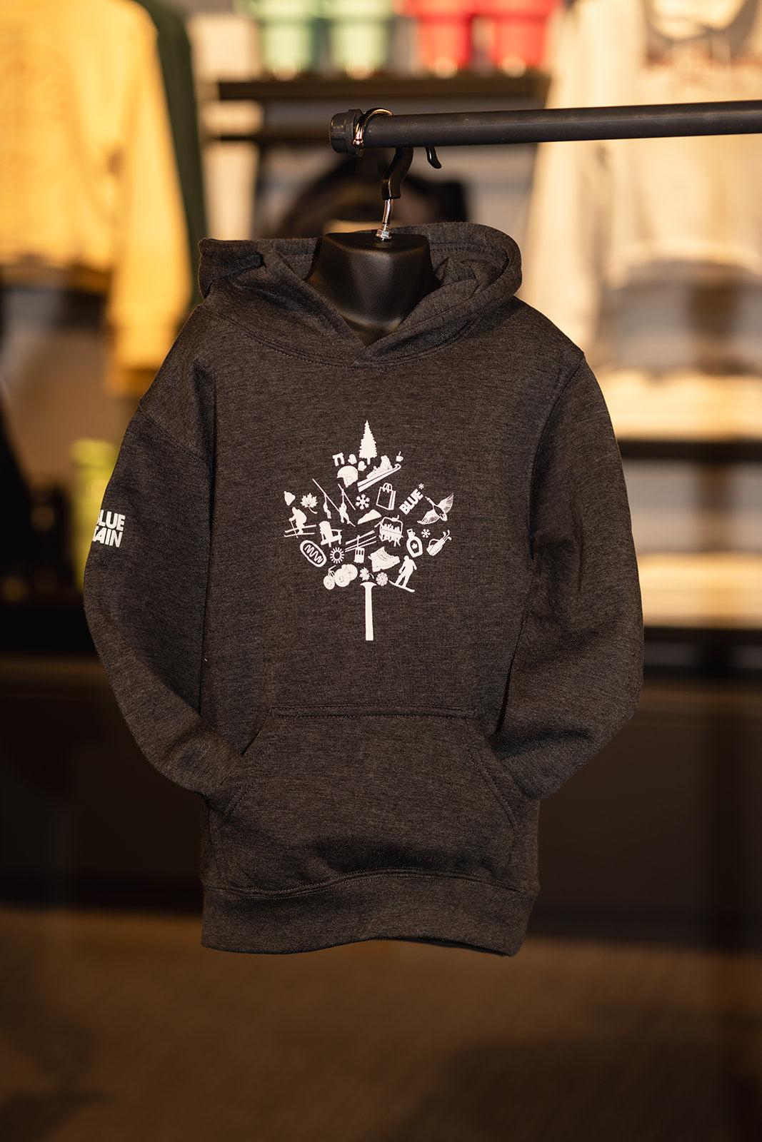 Blue Mountain Canada Day Youth Hoodie