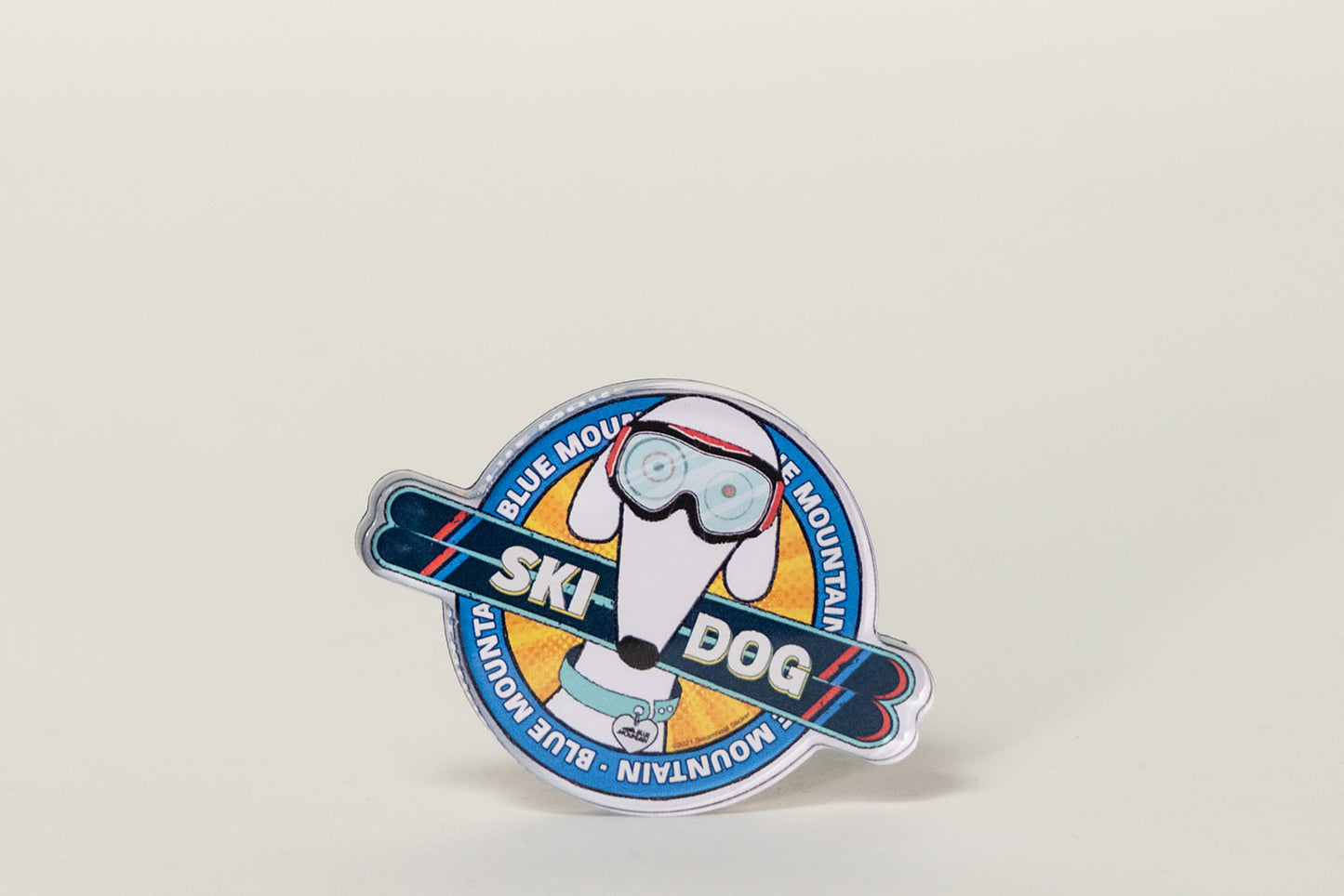 Ski Dog Magnet