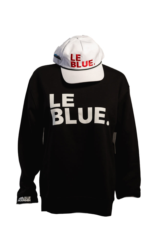 LE BLUE Crewneck - Black