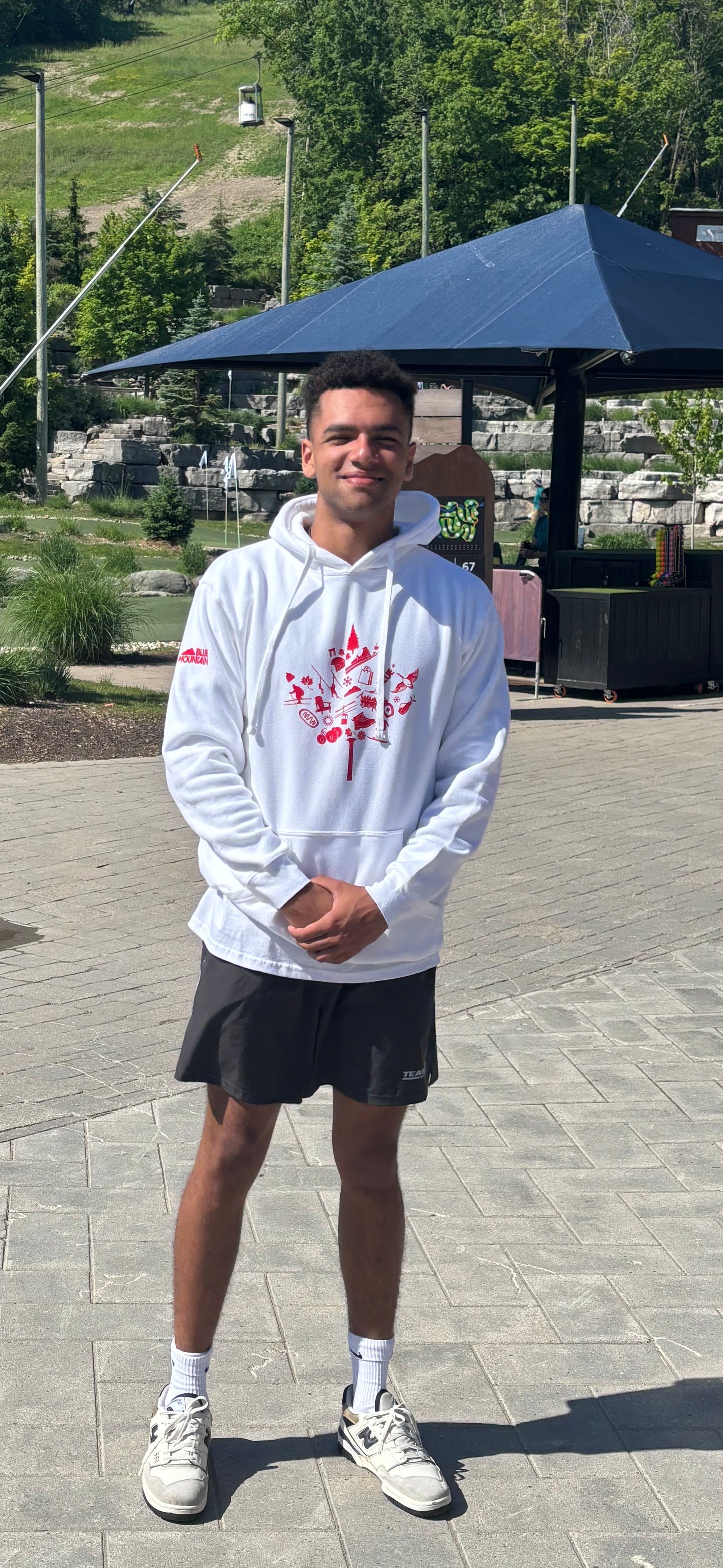 Blue Mountain Canada Day Hoodie - Adult Unisex