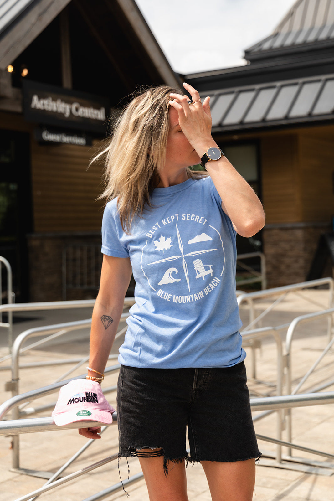 Blue Mtn Beach inspired tee