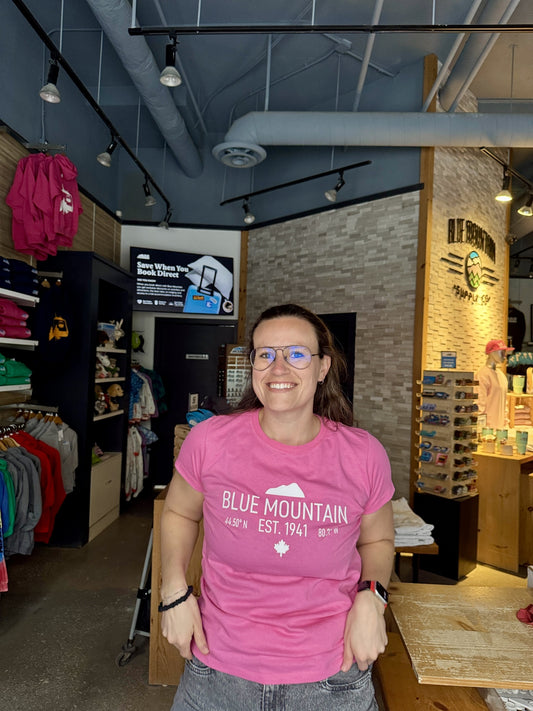 Womens PINK Coordinates Tee