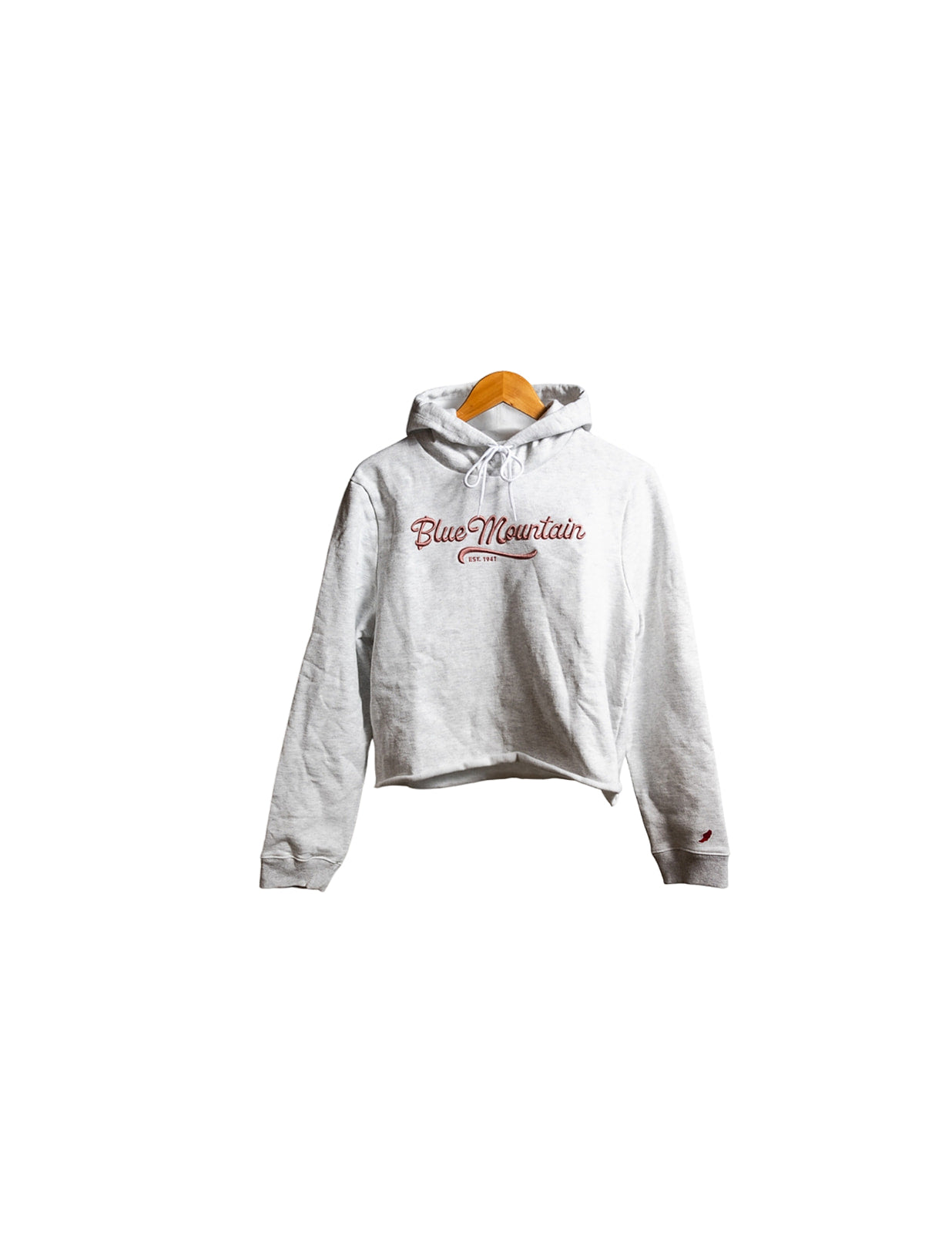 Crop Blue Mountain Hoodie