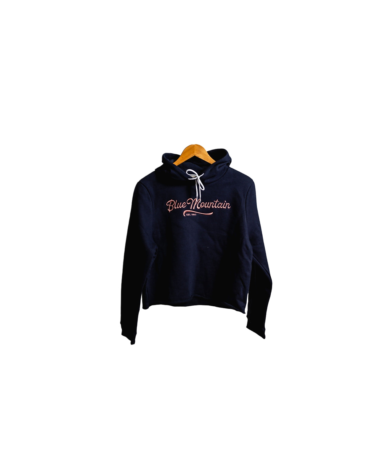 Crop Blue Mountain Hoodie