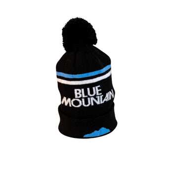 Black Logo Pom Hat