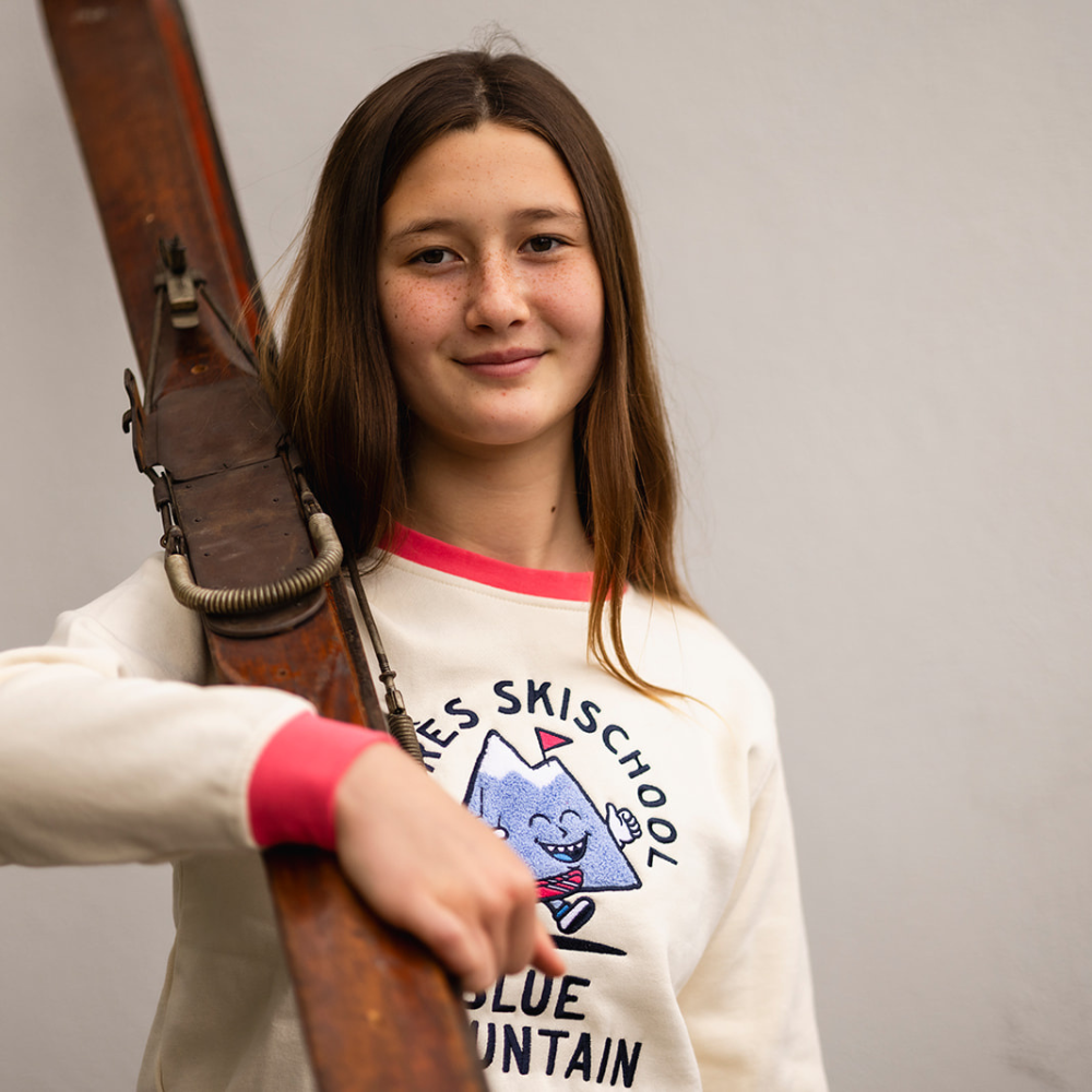 Blue Mountain Après Ski School Crewneck - Kids