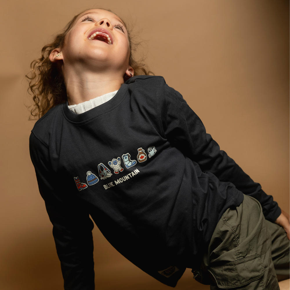 Blue Mountain Kids Long Sleeve | Capsule Collection