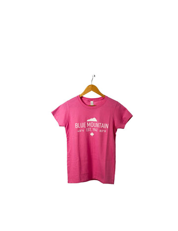 Womens PINK Coordinates Tee