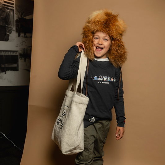 Blue Mountain Kids Long Sleeve | Capsule Collection