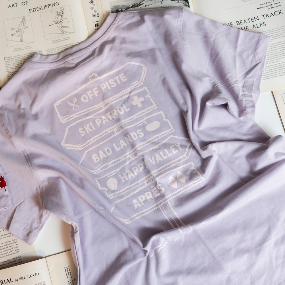 Blue Mountain Ski Trails Tee - Women's