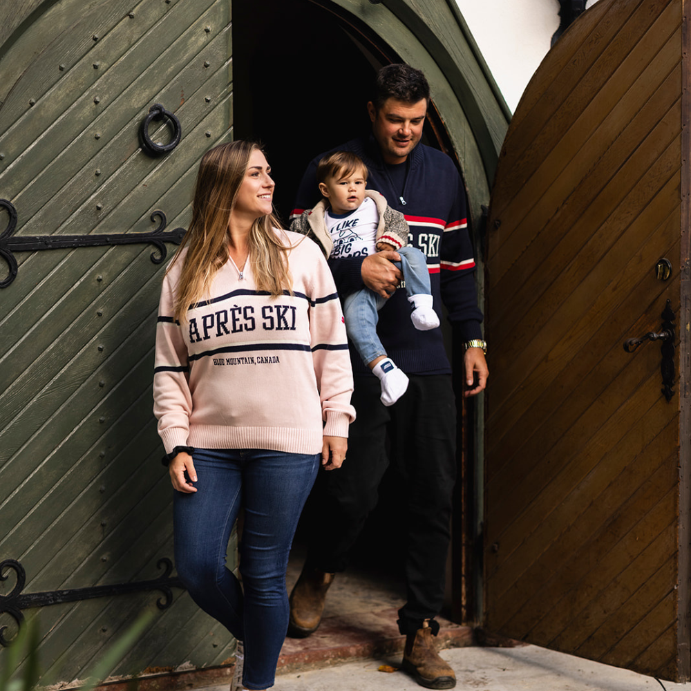 Blue Mountain Après Ski Knitted Sweater