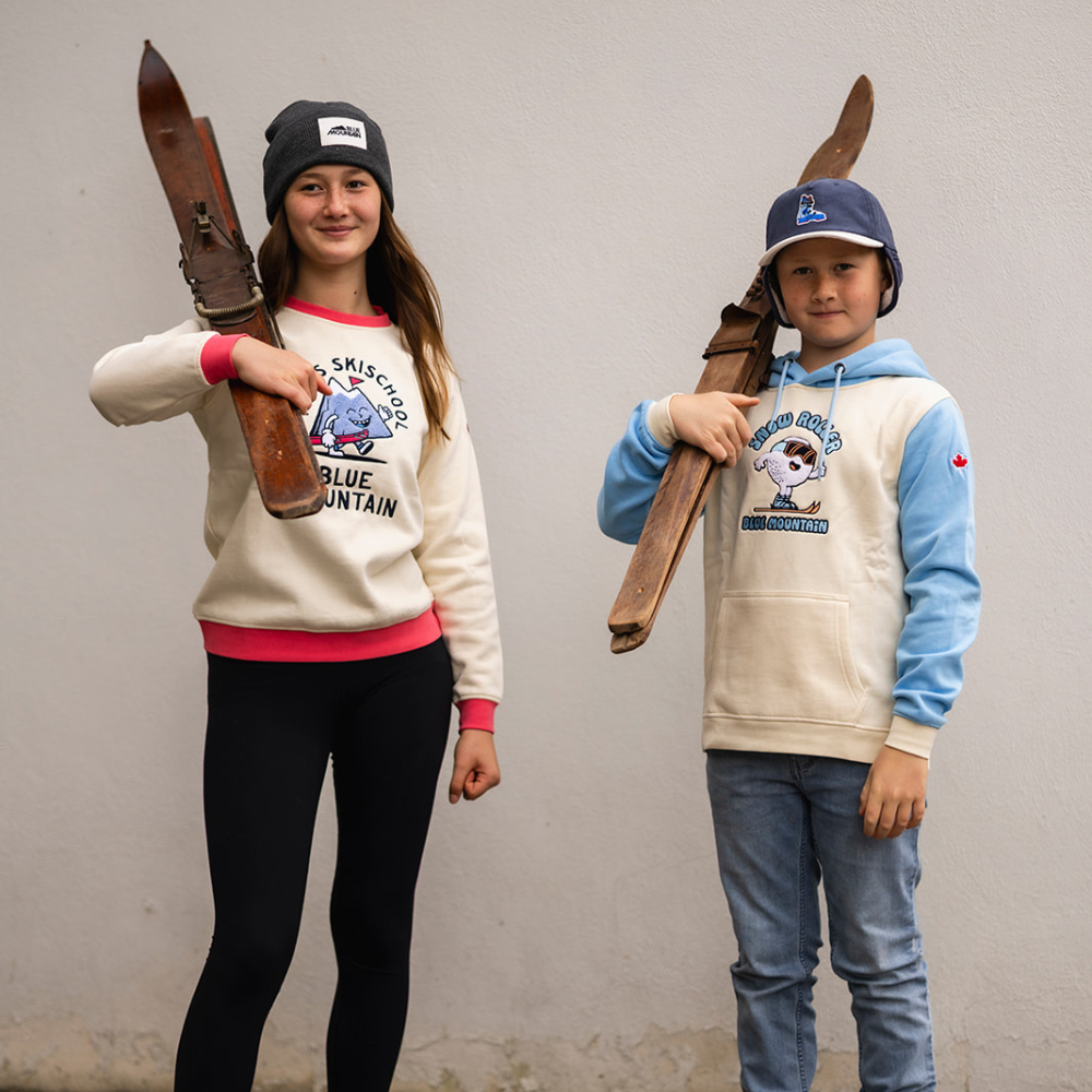 Blue Mountain Après Ski School Crewneck - Kids