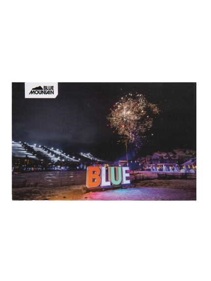 Blue Mountain Fireworks Postcard