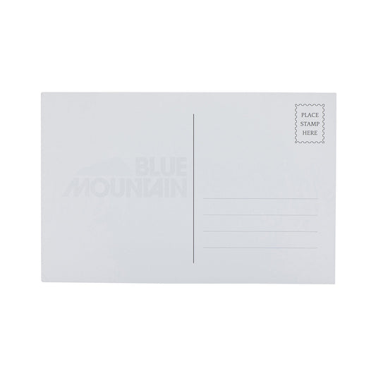 Blue Mountain Snowboarding Postcard