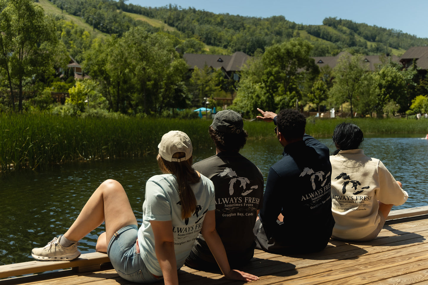 Blue Mountain Georgian Bay Quarter Zip