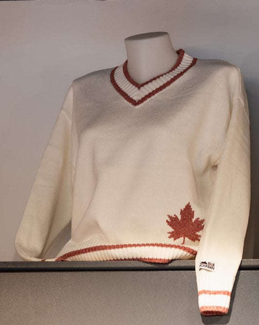 Thoughtful Canada Day Knit Sweater