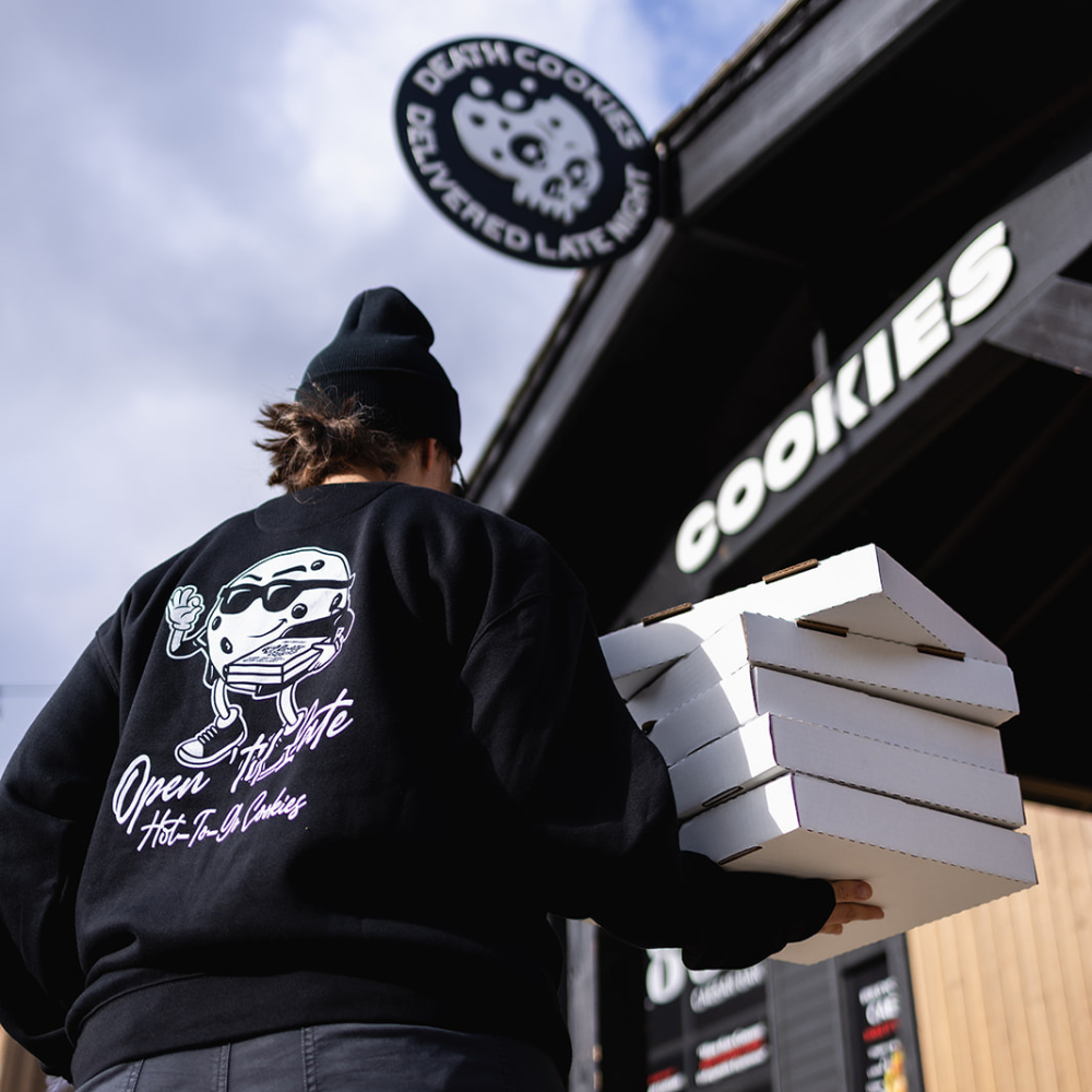 Open Till Late Crewneck