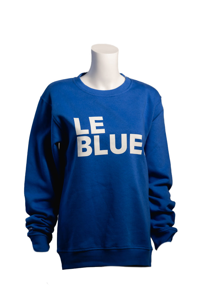 LE BLUE Crewneck