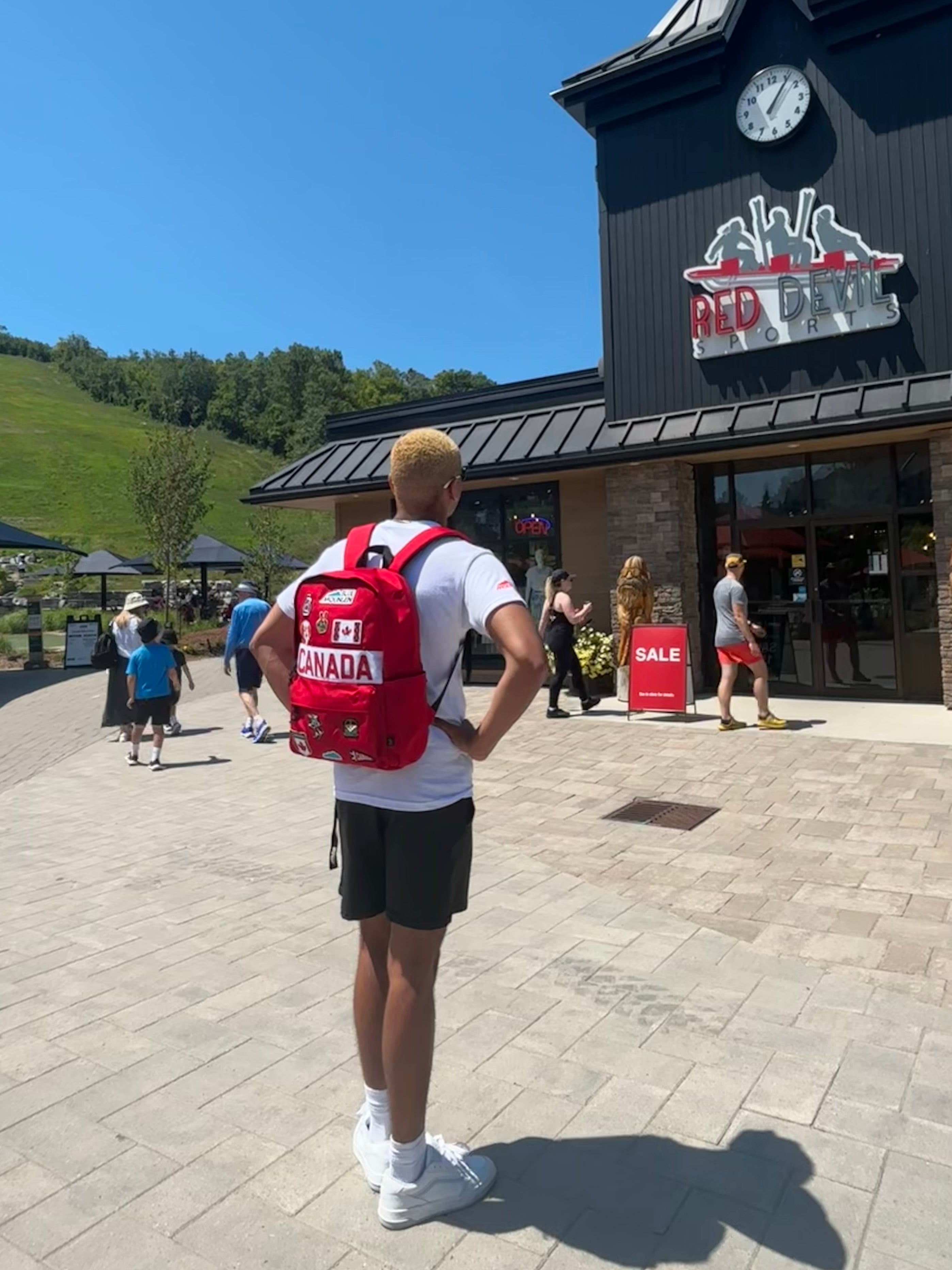 Canada Blue Mountain Travel Backpack Blue Mountain Supply Co