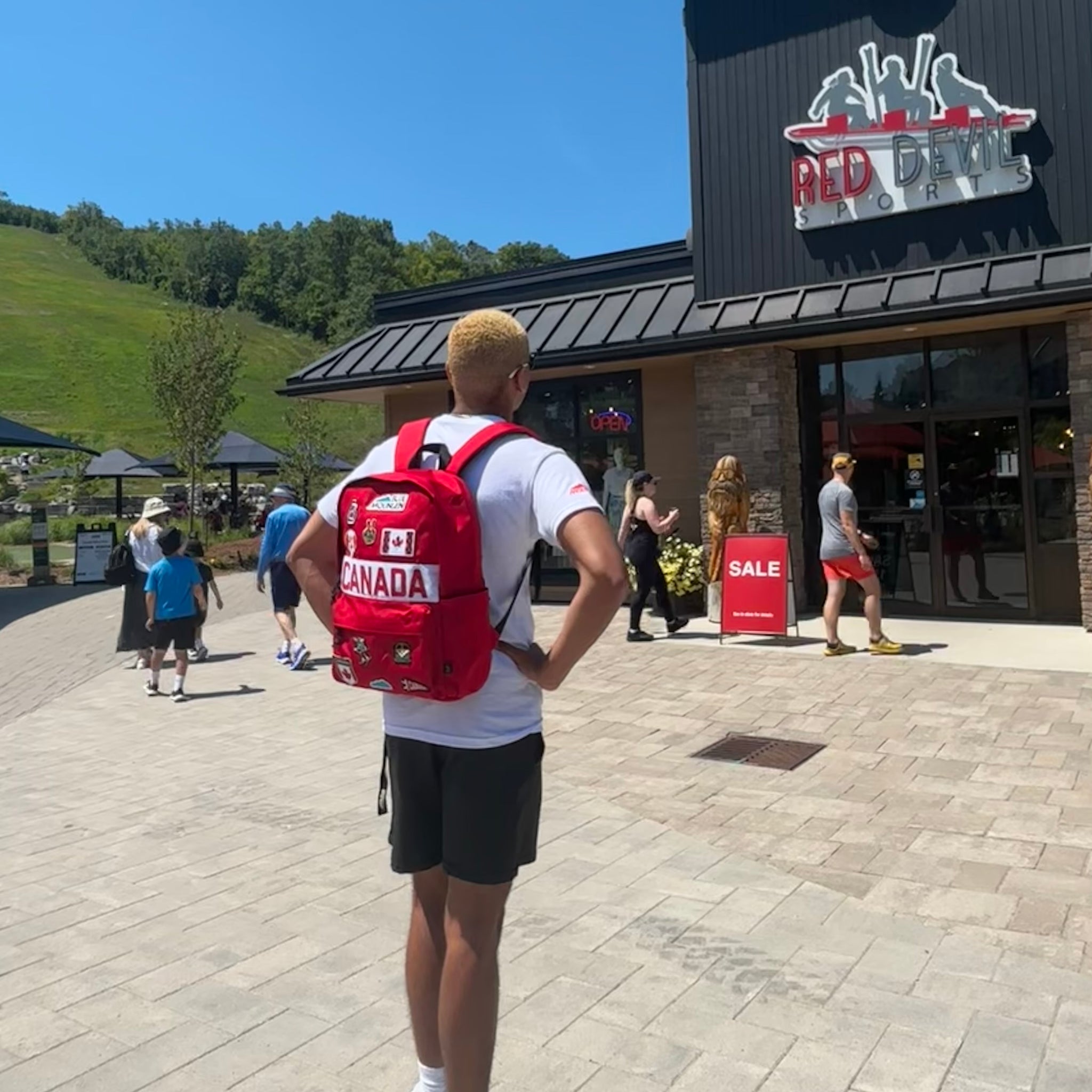 Canada Blue Mountain Travel Backpack