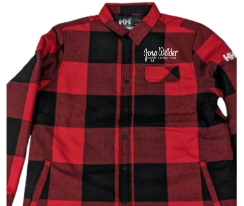 YOUTH RED Flannel Ins Shirt