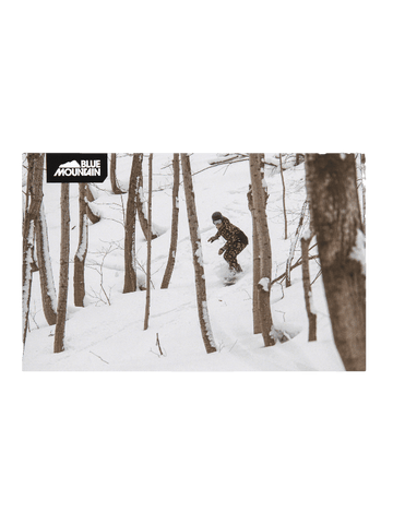Blue Mountain Snowboarding Postcard