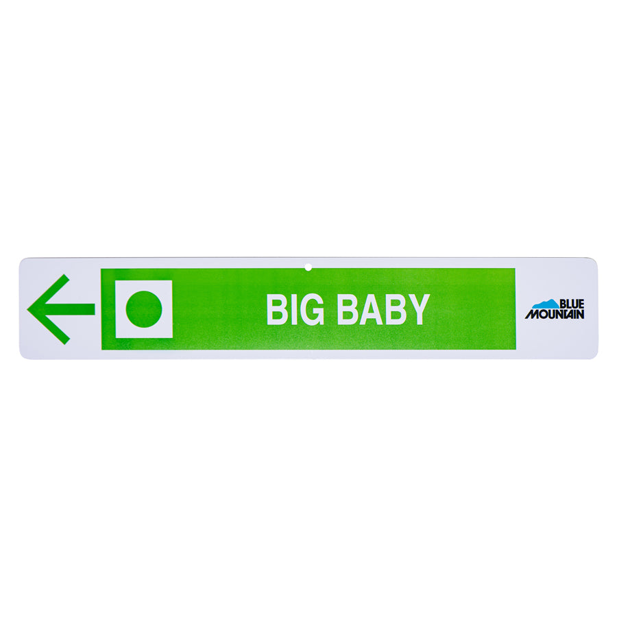 Big Baby Trail Sign